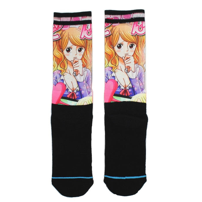 One Piece 'Adorable Charlotte Pudding' Crew Socks