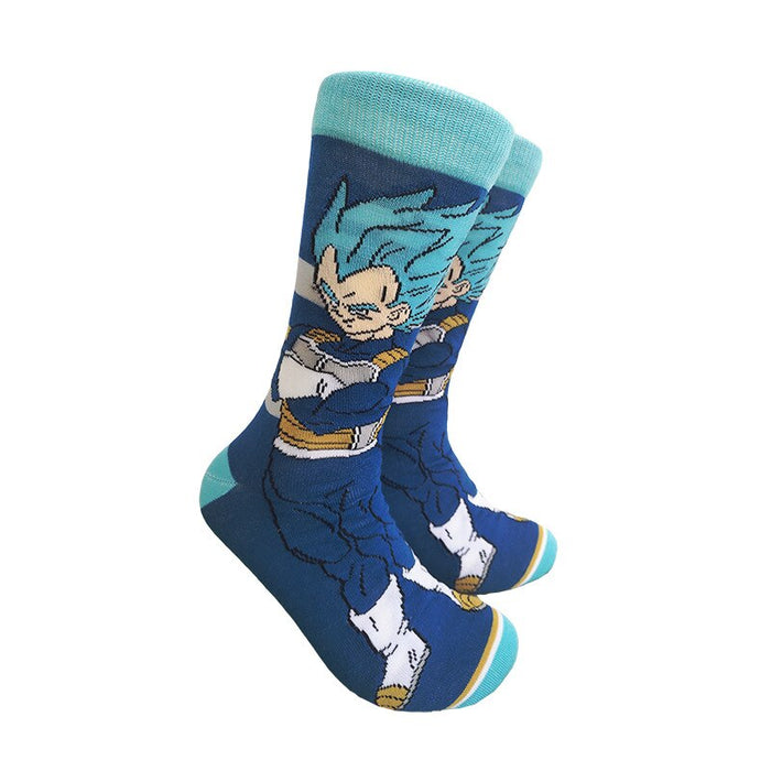 Dragon Ball Z 'Super Saiyan 2 Vegeta' Crew Socks