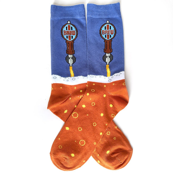 'Beer Tap' Crew Socks