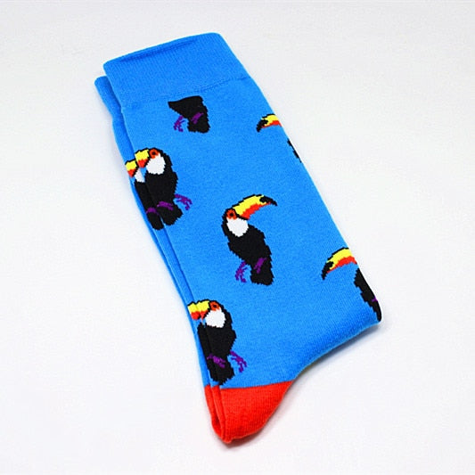 'Mr. Hornbill' Crew Socks