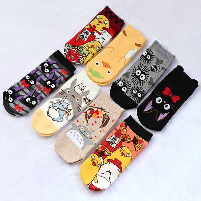 My Neighbor Totoro "Totoro Falling Fruits" Ankle Socks