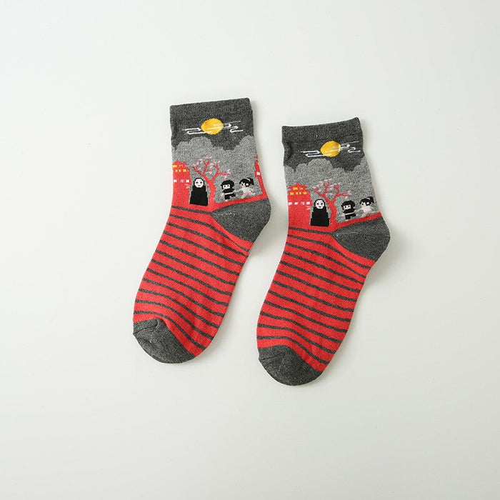 Spirited Away "Spirited Away Setting" Ankle Socks