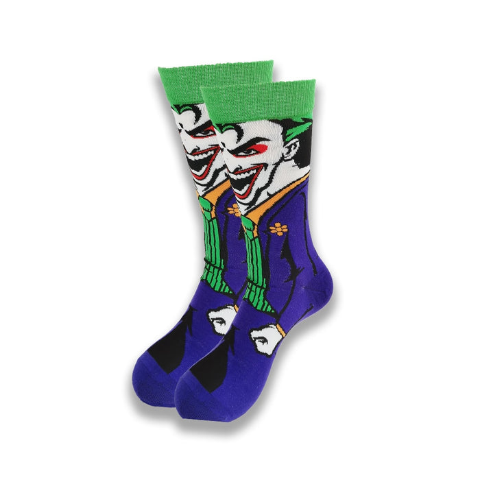 Batman 'Crazy Joker' Crew Socks