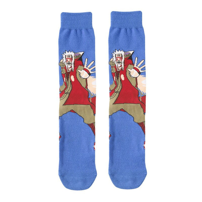 Naruto 'Jiraiya Fight Mode' Crew Socks