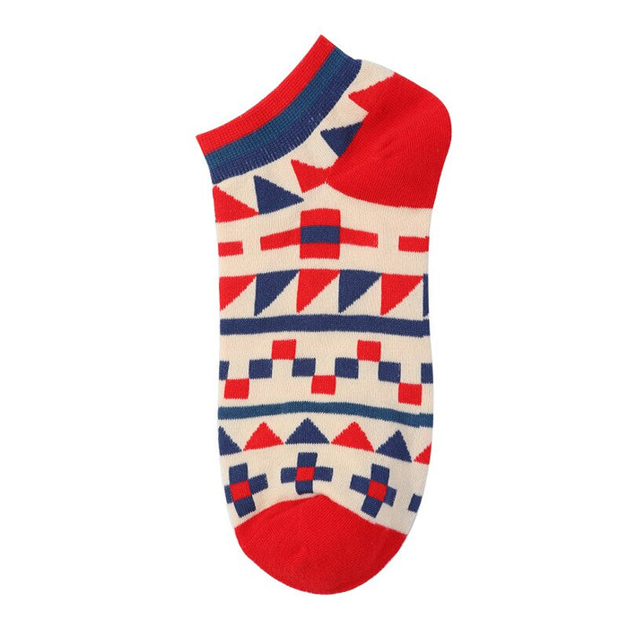 'Different Patterns' Ankle Socks