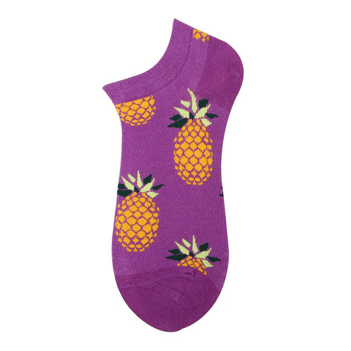 'Sweet Pineapple' Ankle Socks