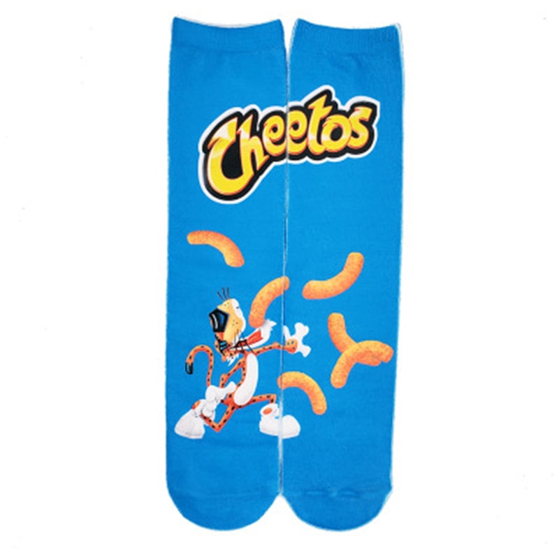 Snacks 'Cheetos Puffs' Socks — Little Sock Store
