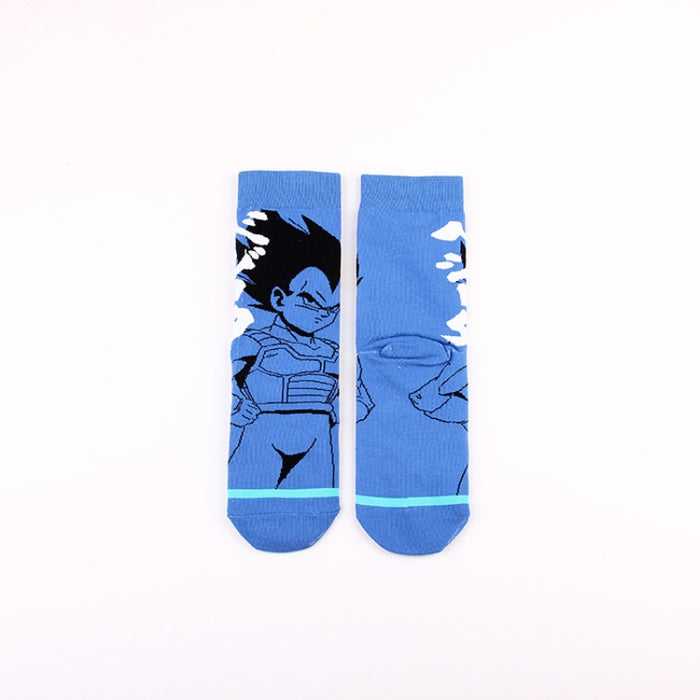 Dragon Ball Z 'Angry Vegetta' Crew Socks