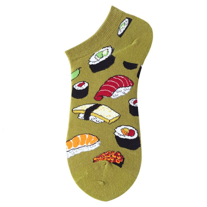 'Fresh Sushi' Ankle Socks