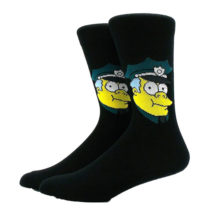 The Simpsons "Chief Wiggum" Socks