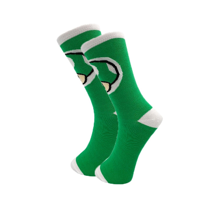 Super Mario 'Green Mushroom' Crew Socks