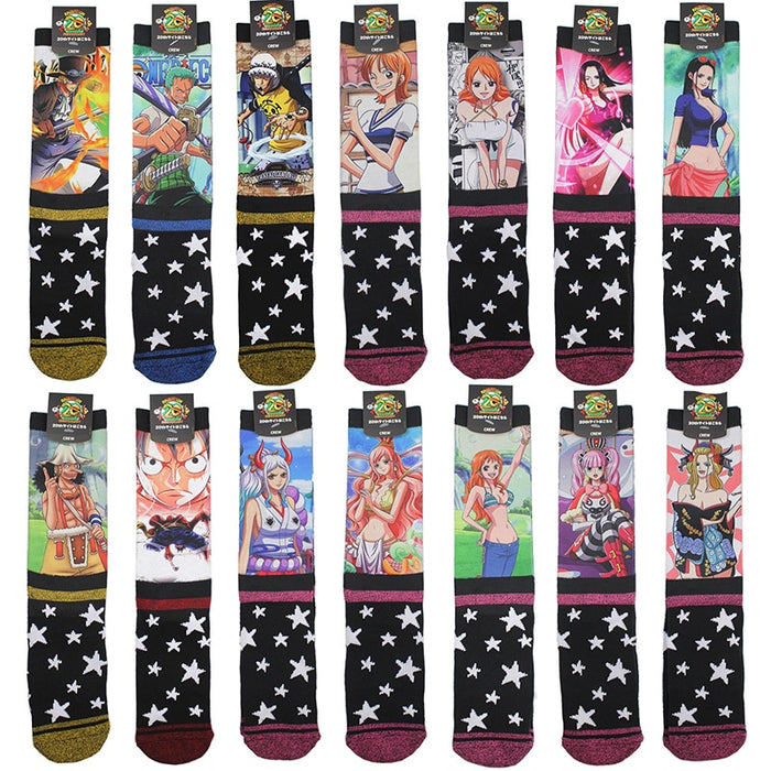 One Piece "Nico Robin Version 2" Crew Socks