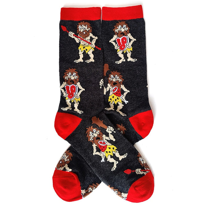 'Caveman' Crew Socks