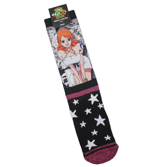 One Piece "Smiling Nami" Crew Socks