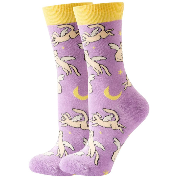 'Flying Cats' Crew Socks