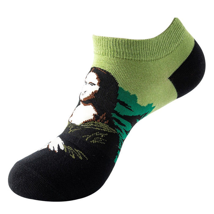 'The Monalisa' Ankle Socks