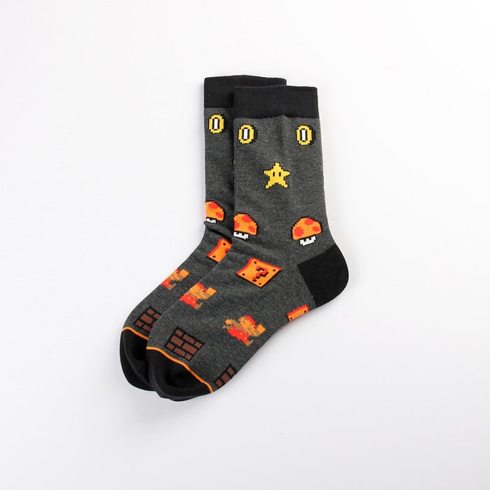 Super Mario 'Classic Super Mario Gameplay' Crew Socks