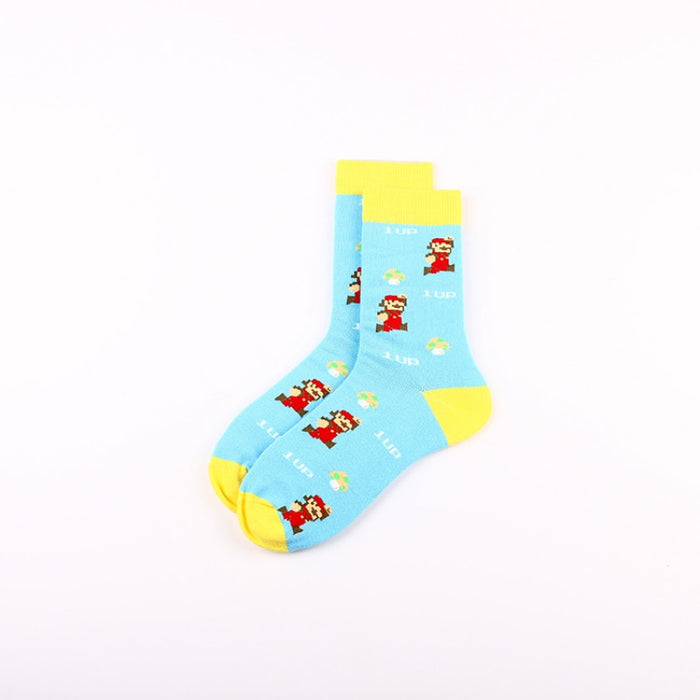 Super Mario 'Mario And Power Mushroom' Kids Socks