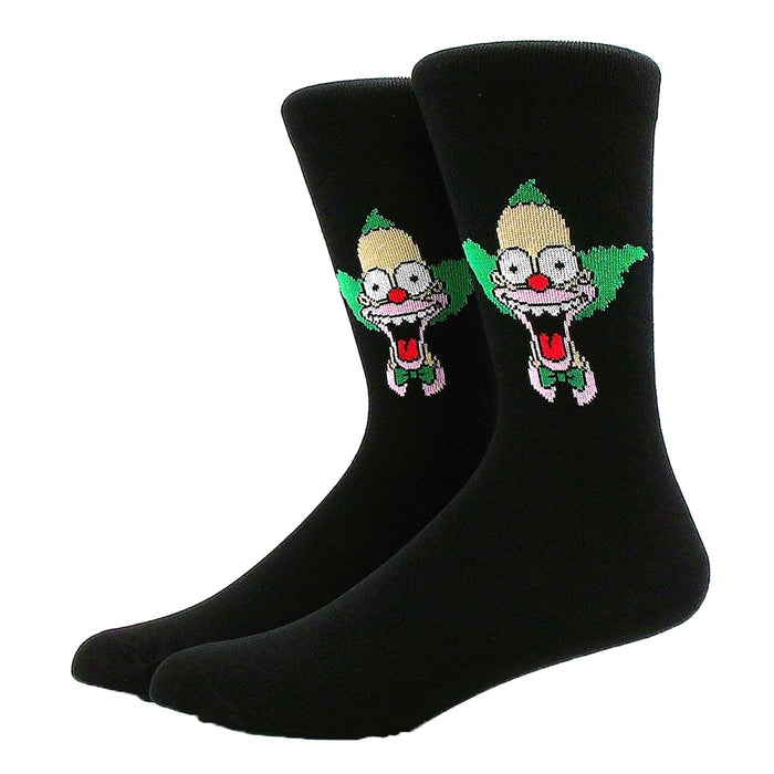 The Simpsons "Krusty The Klown" Socks