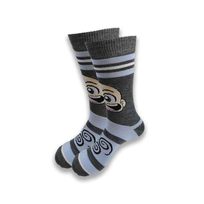 Avatar: The Last Airbender 'Smiling Aang Head' Crew Socks