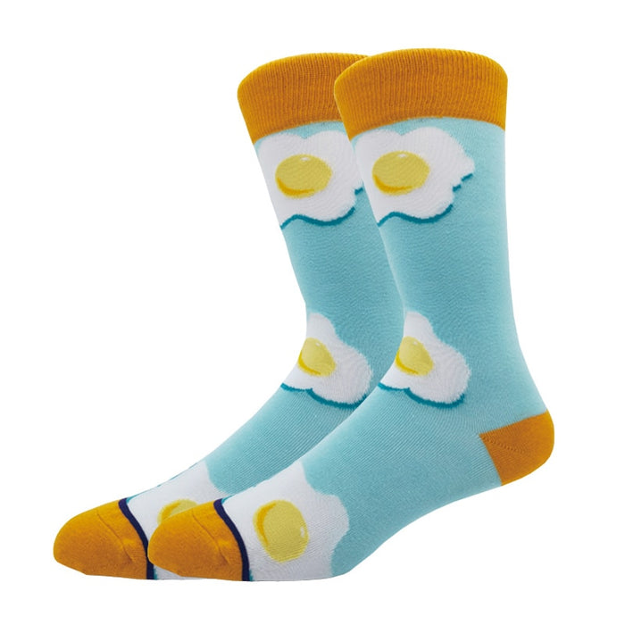 'Sunny Side Up Egg' Crew Socks