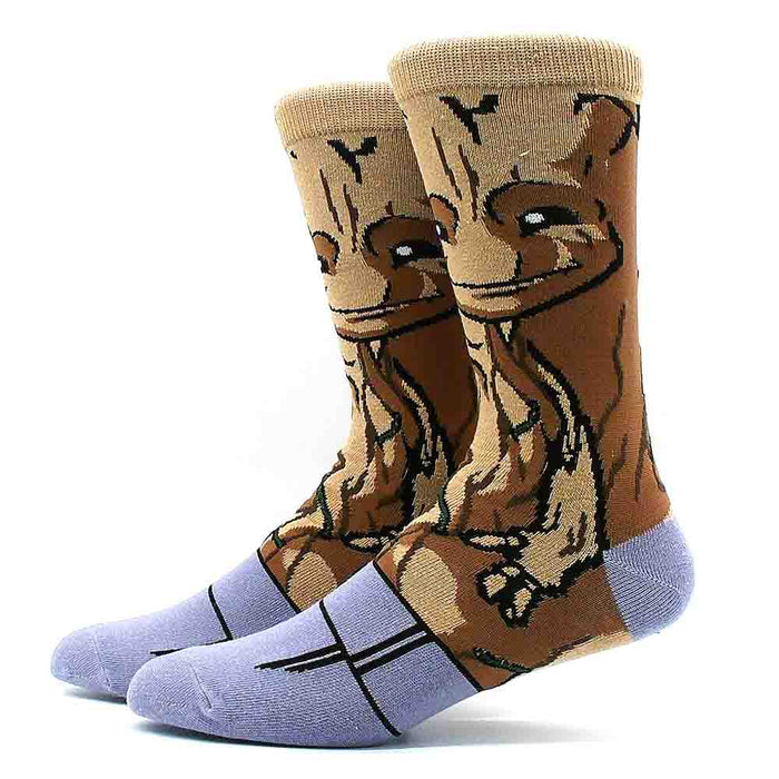 Guardians Of The Galaxy 'Groot' Crew Socks