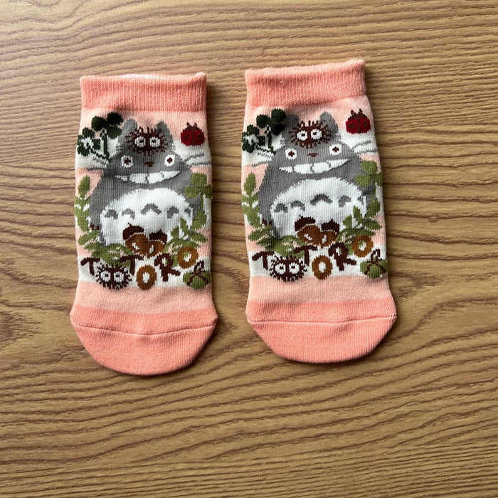 My Neighbor Totoro "Totoro And Friends Version 2" Ankle Socks