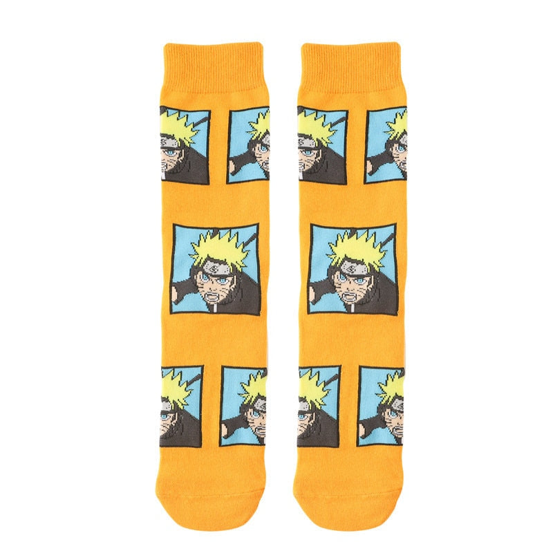 Naruto 'Angry Naruto' Crew Socks — Little Sock Store