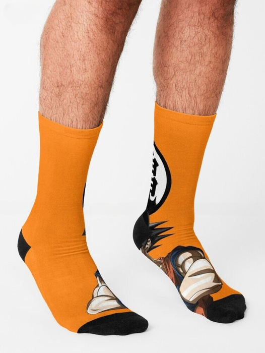 Dragon Ball Z 'Son Goku' Crew Socks