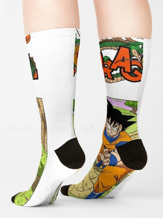 Dragon Ball Z 'Son Goku and Gohan' Crew Socks